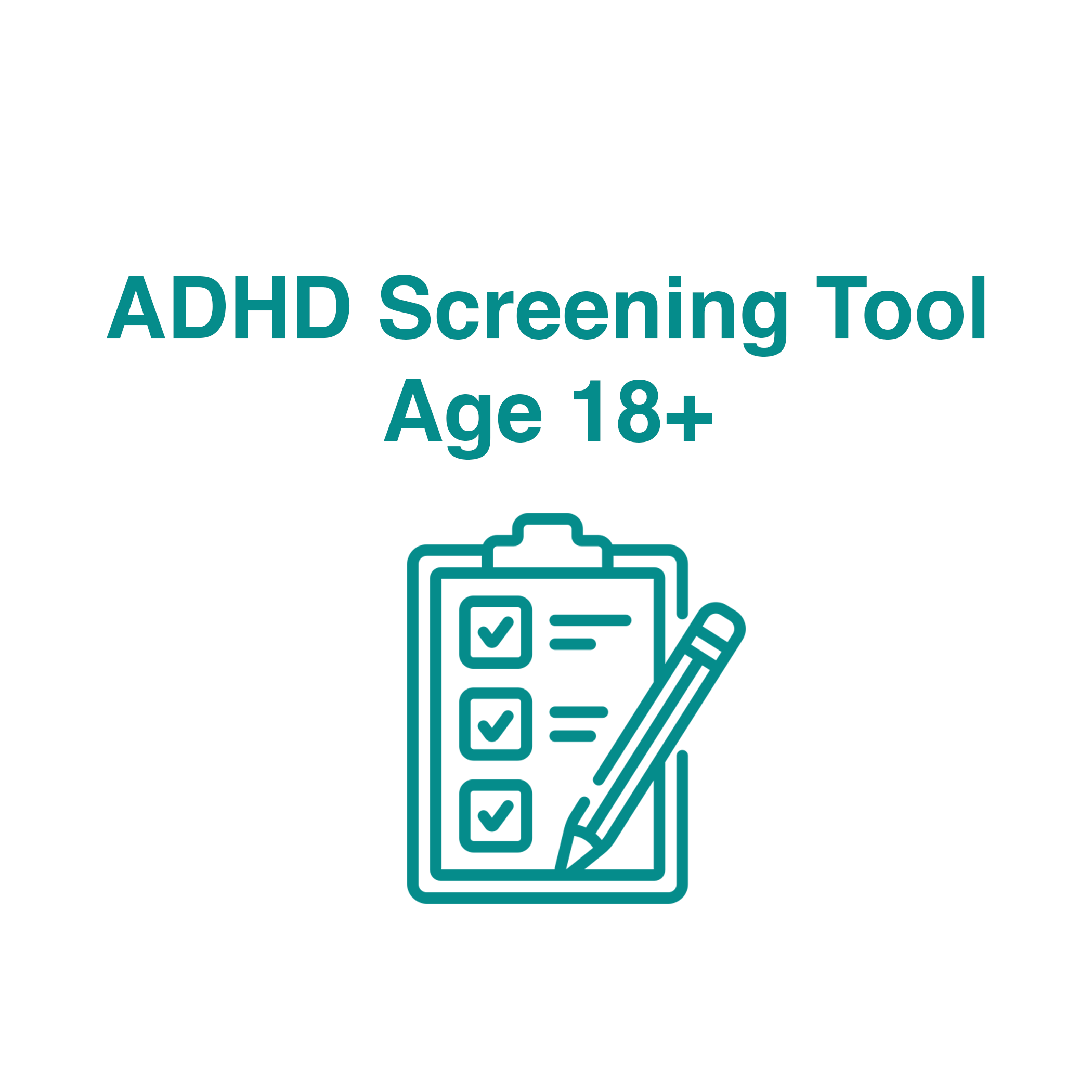 ADHD Screening 18+